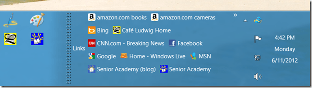 over-blinged taskbar