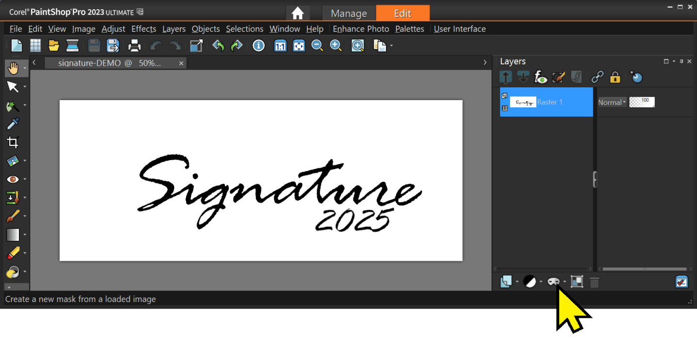How do I add a distinctive signature to my digital images? | Ask Ludwig